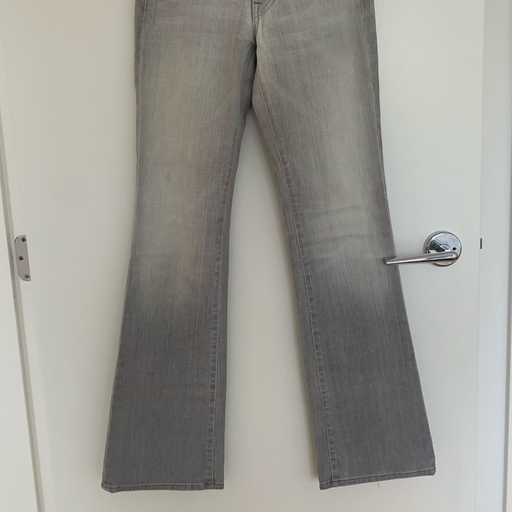 Bootleg Seven Jeans - light grey wash